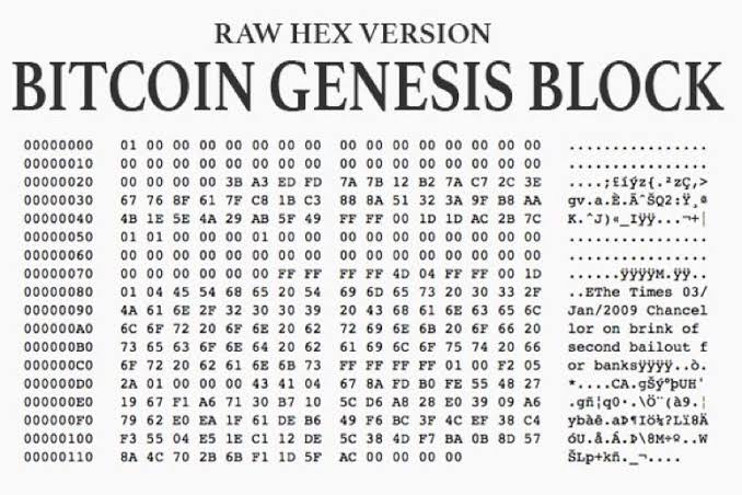bitcoin genesis